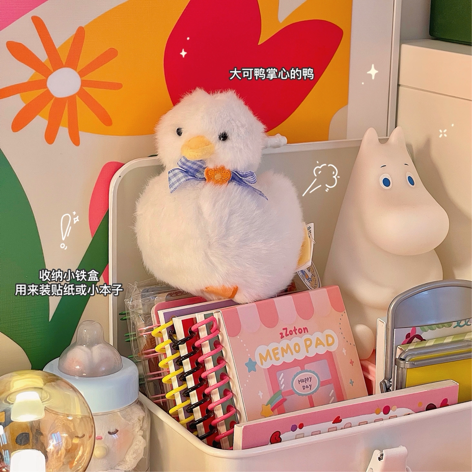 Crooked melon produced big duck plush pendant duck duck cute ugly doll keychain ins wind doll female gift