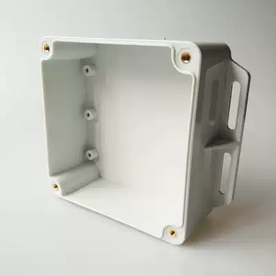 120*120*60mm plastic waterproof box with ears Outdoor power distribution monitoring box Terminal junction box IP65