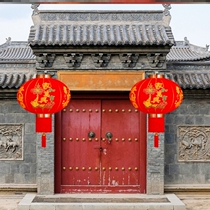 Rural Gate Lantern High-end Chandelia Lantern for Spring Festival New Years Spring Festival Living in front of the New Years Living Room balcony 2023 large red lanterns