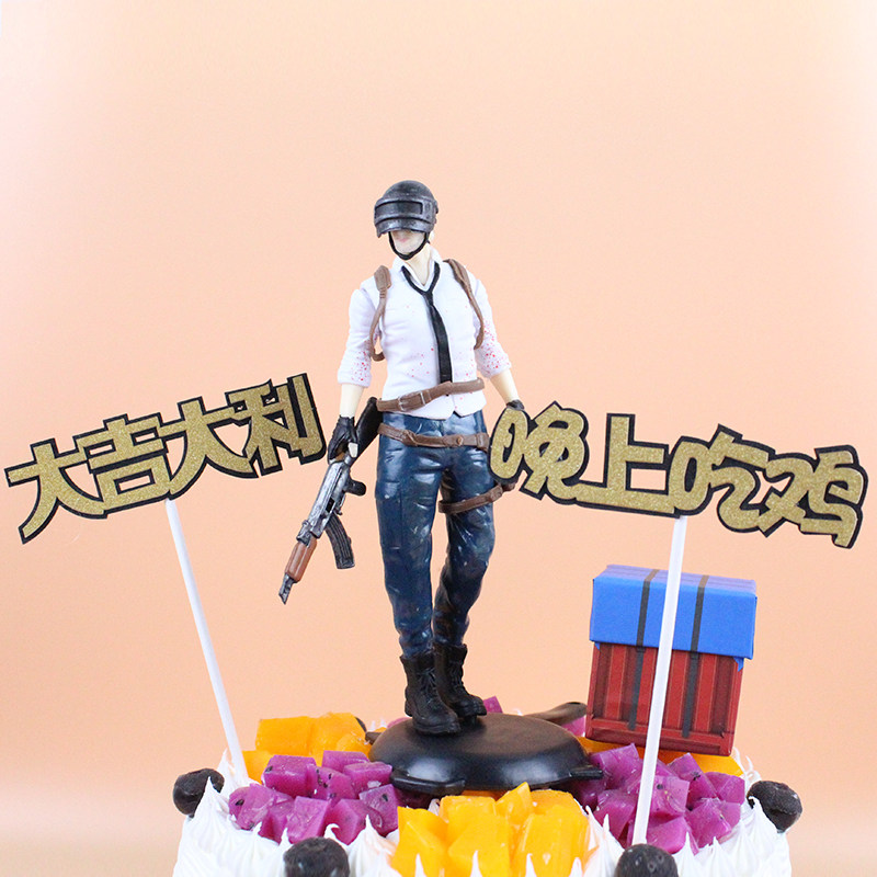 Big Italian evening with chicken figures Mercy Birthday Cake Decorations Jedi Birthday Cake Decorations