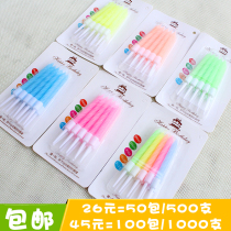 Colorful threaded candle birthday cake Small candle cake creative classic baking powder Crystal long candle batch hair