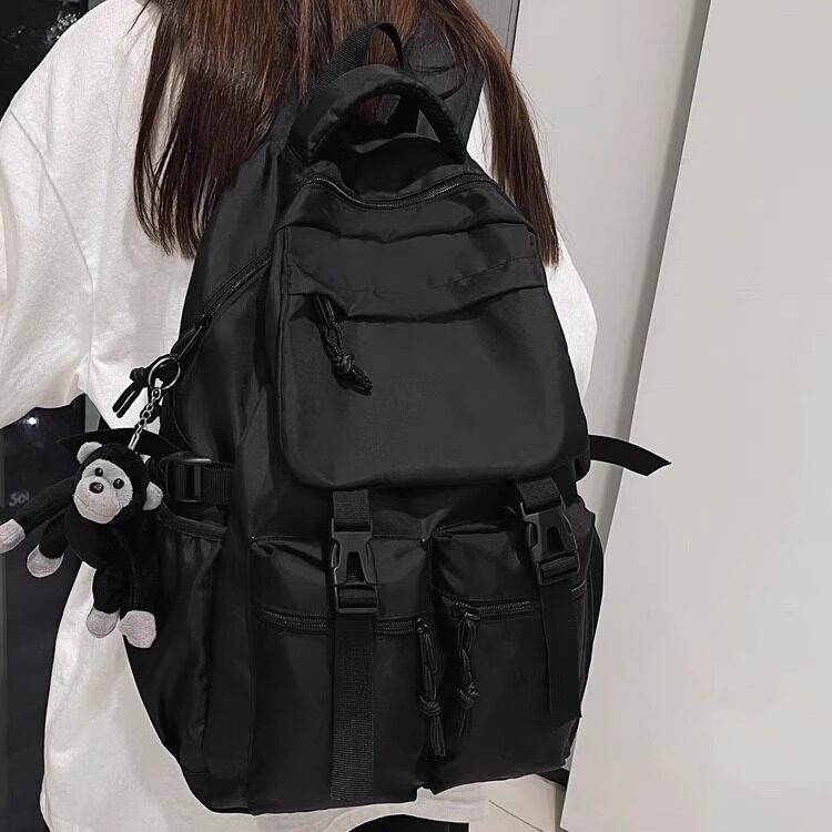 French MKLUCK brand backpacks, trendy and lightweight, large capacity, suitable for junior and senior high school students, including laptop backpacks.