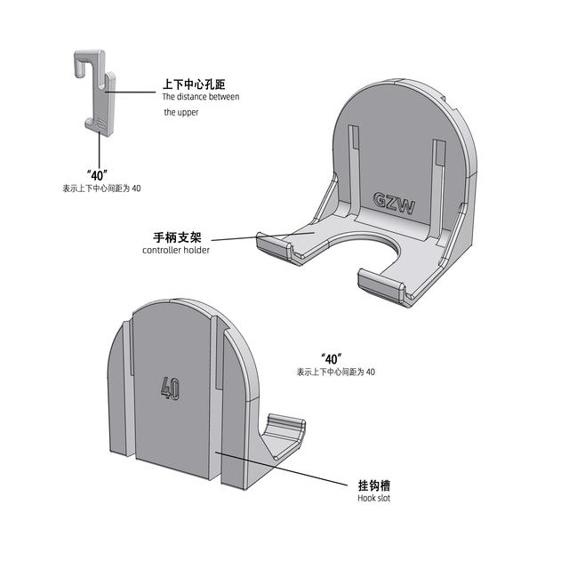 IKEA hole board accessories round hole universal 51mm-58mm coffee handle bracket coffee corner