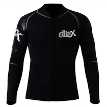 slinx professional couple wetsuit jacket jacket split long sleeve 3mm5mm thickened warm swimsuit