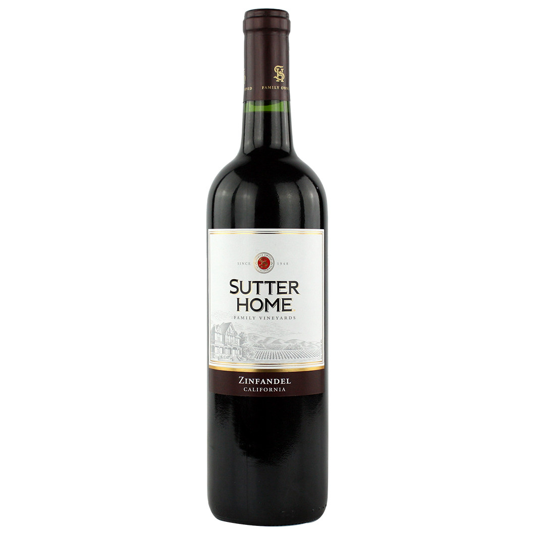 Sutter family Senfundai dry red wine Sutter Home Zinfandel