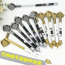 Creative gel pen Jedi survival eating chicken water pen contraction telescopic writing toy pen personality pan pen