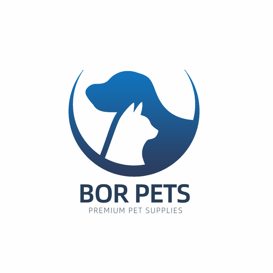 BOR宠物海外店的LOGO