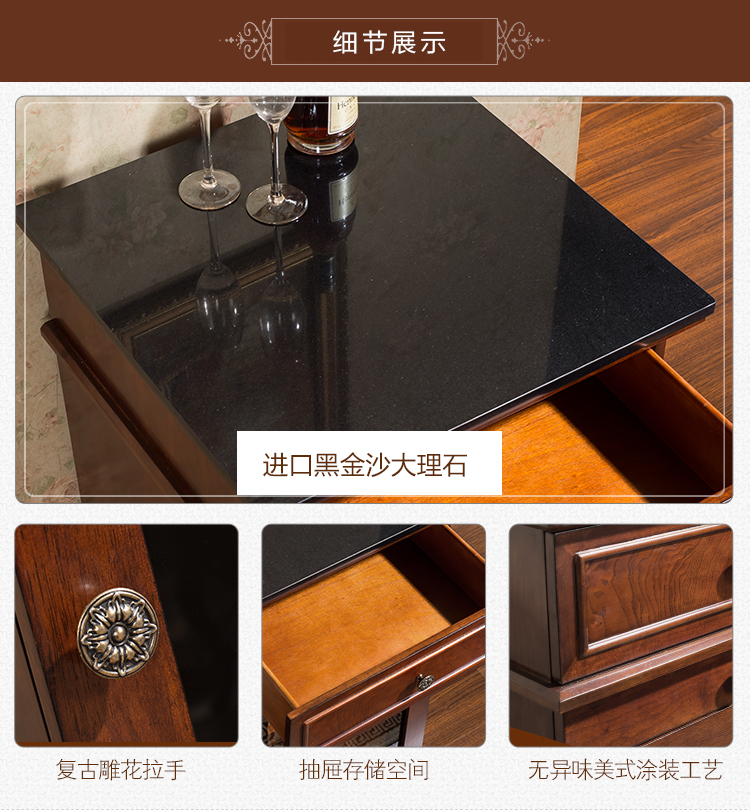 tủ rượu furniture Jin TRANG rượu làm mát nhiệt nhúng băng thanh nhà gỗ rắn xì gà tủ trà tủ đông nhỏ - Tủ rượu vang tủ rượu vang caso