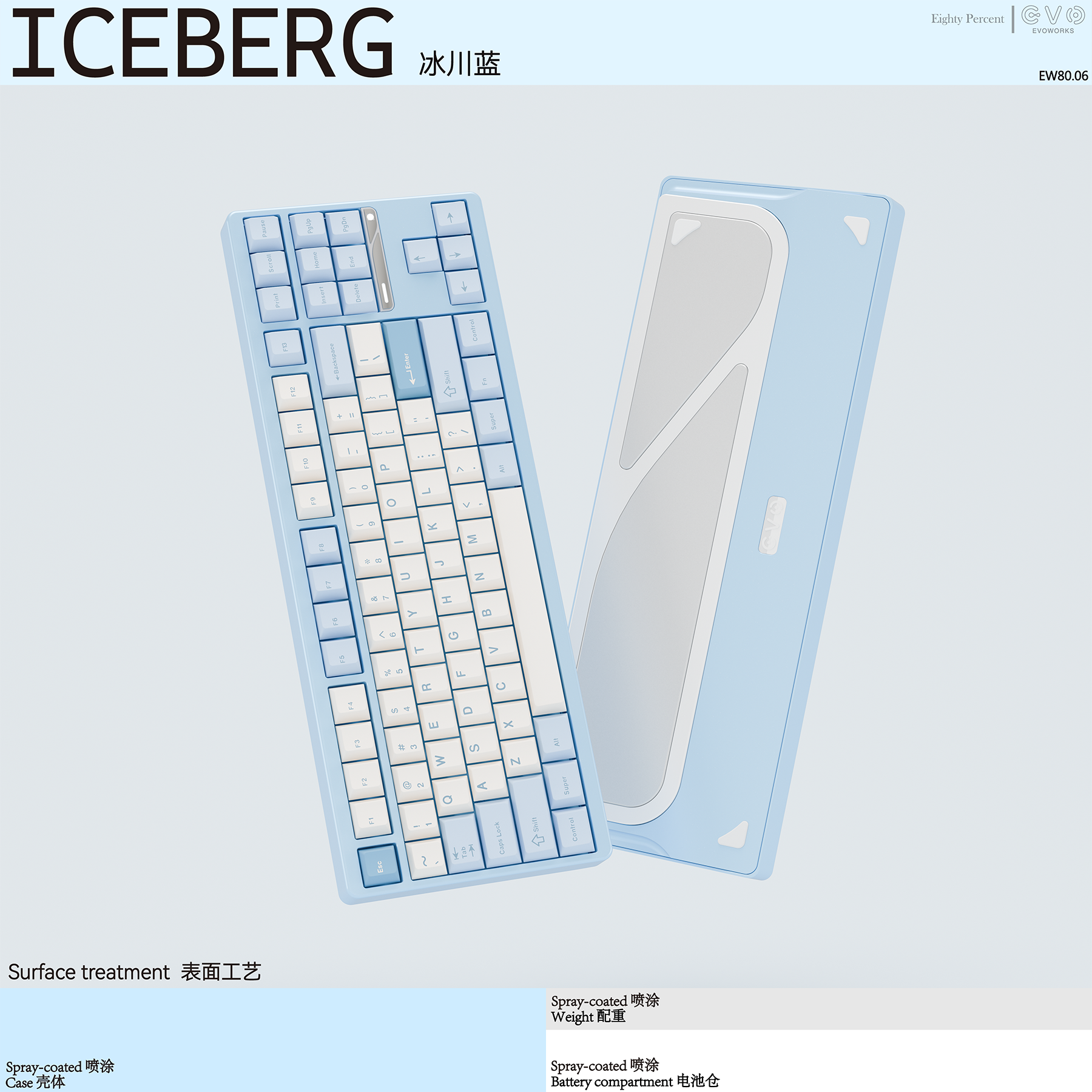 cnc加工/铣床 ticktype机械键盘evo80三模2.4g蓝牙hifi成品办公游戏线 线性铝坨坨