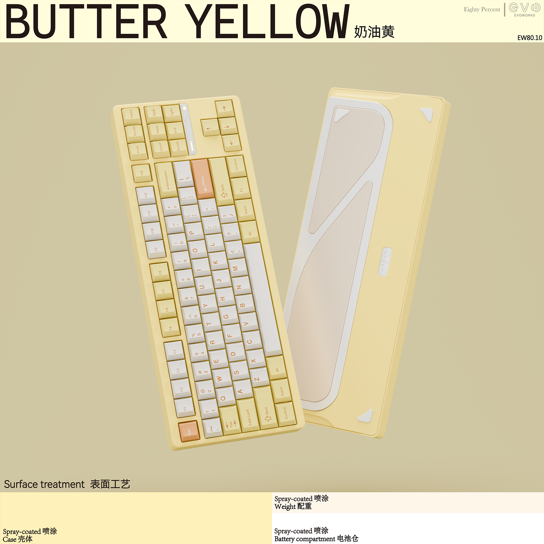cnc加工/铣床 ticktype机械键盘evo80三模2.4g蓝牙hifi成品办公游戏线 线性铝坨坨
