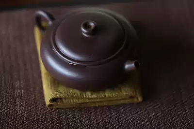 (Spot)Dabin flat jade old purple clay ultra-high temperature firing purple jade gold sand xtreme circulating Japanese heavy equipment