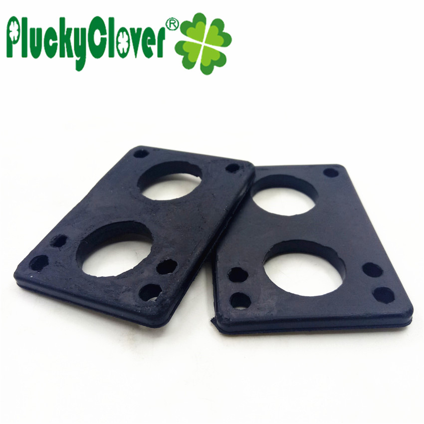 Skateboard bridge pad rubber pad 3mm6mm shock absorbing gasket skateboard bracket bridge rectangular heightened pad suspension gasket