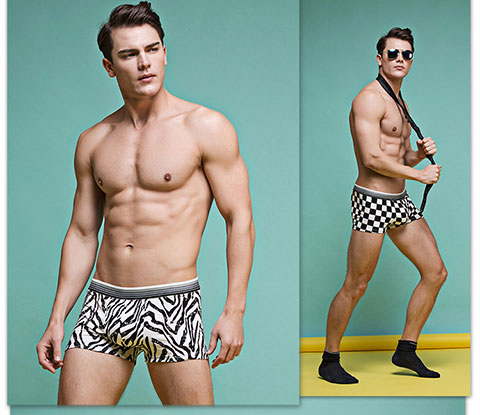 [Đặc biệt hàng ngày] phim hoạt hình đồ lót nam kích thước lớn đồ lót nam thanh niên boyshort thoải mái mùa hè quần bốn góc thủy triều quần lót nam thun lạnh siêu mỏng
