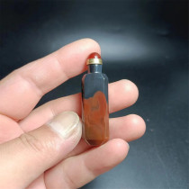 E12 agate snuff bottle natural handmade