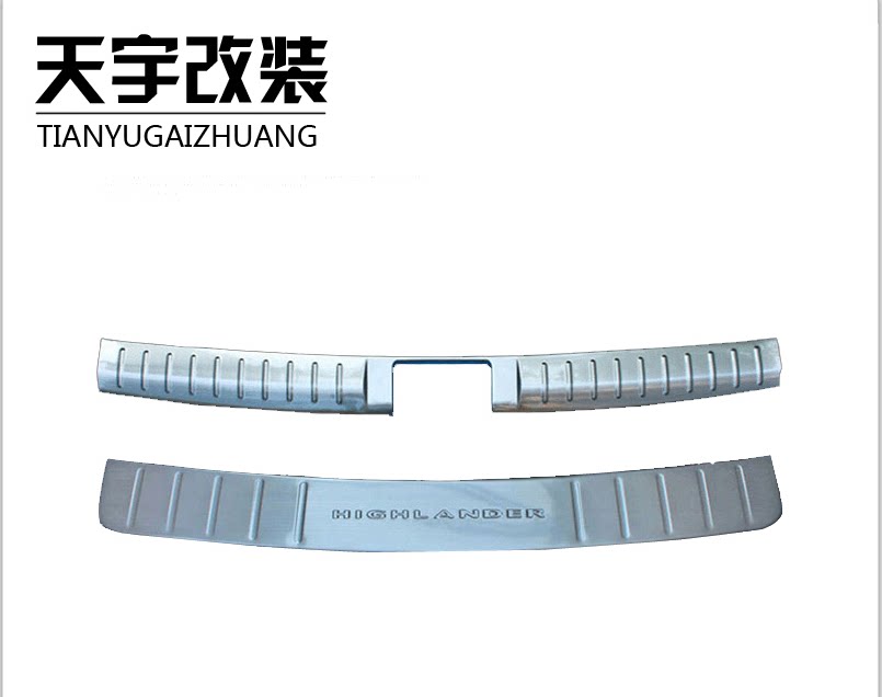 Hanlanda Rear Guard Board 09-11 Hananda Rear Guard Board Hanlanda Trunk Protection Board Hanranda Tailbox Strip