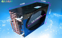 Large 3HP condenser cold storage refrigeration external unit air-cooled aluminum fin copper tube radiator length 51 * Height 53 * thickness 20