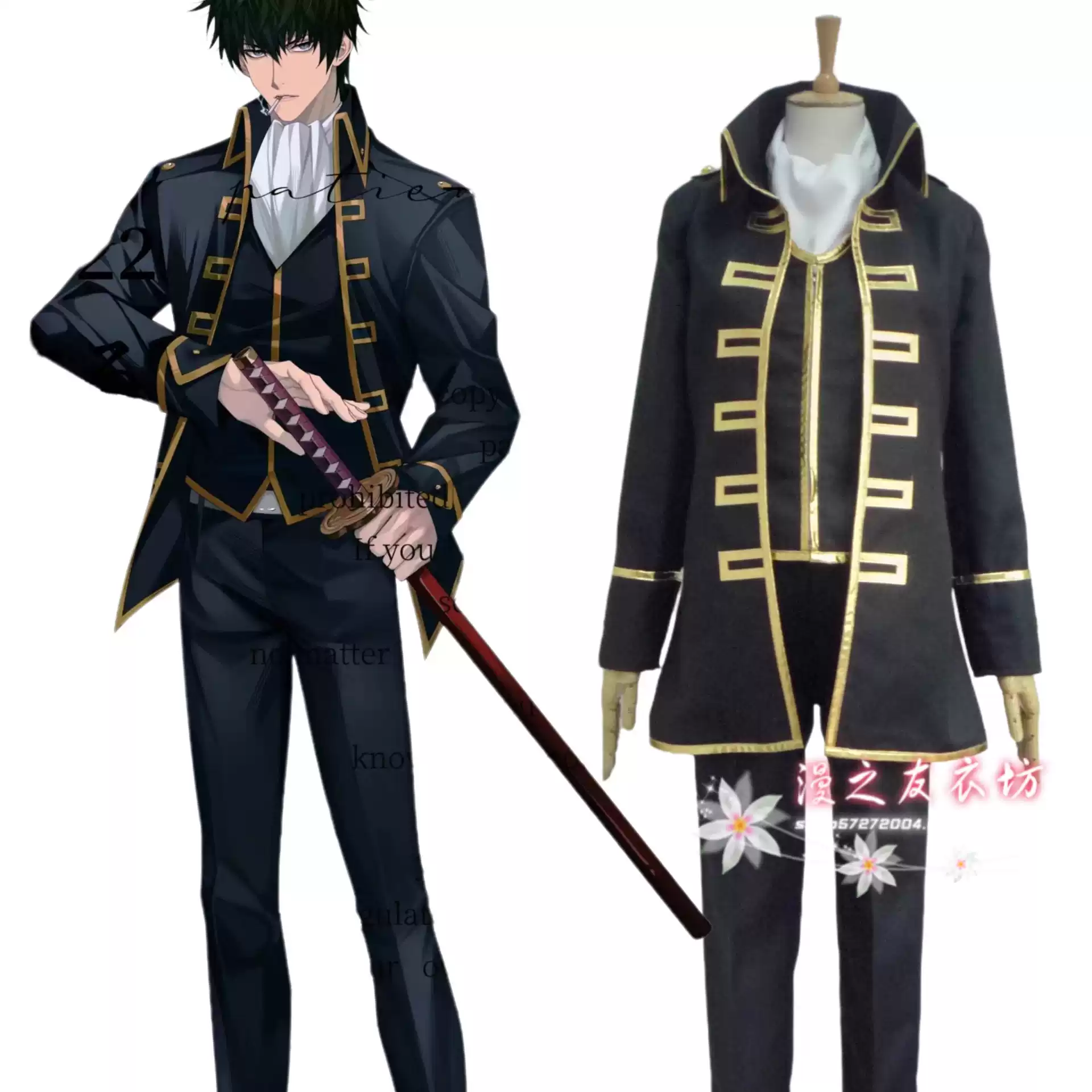 銀魂真選組真撰組隊服十四土方沖田總悟cosplay服-淘寶Taobao | 天貓Tmall