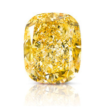 Rectangular pillow-shaped yellow diamond bare Diamond Swiss diamond pink yellow zircon bare stone male and female ring ring ring surface main stone powder drill