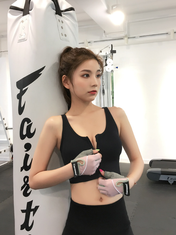 VALVOELITE Sport lingerie women shockproof running fitness suit anti-sagging styling for yoga vest bra