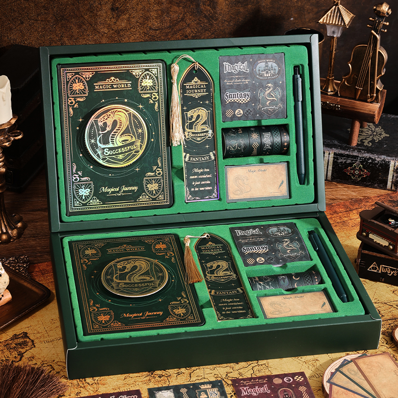 Harry Potter Academy Notebook Set Gift Box Harry Potter Planner High-Quality Notebook Gift