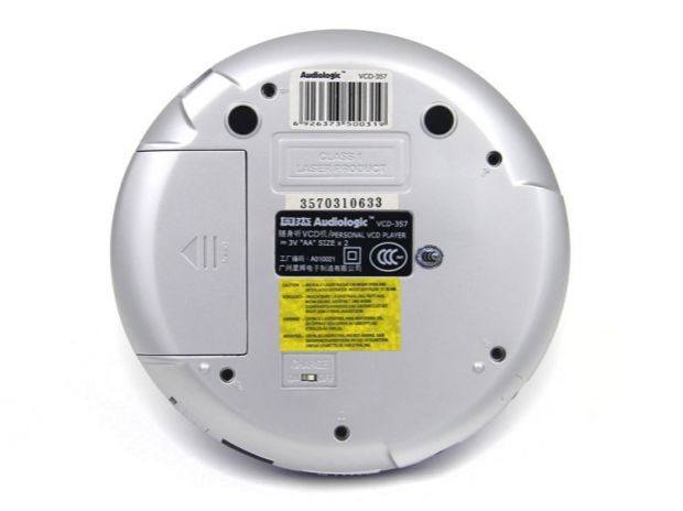 Máy nghe nhạc VCD di động Audiophase Mỹ CD Walkman Hỗ trợ MP3 Tiếng Anh CD VCD Player - Máy nghe nhạc mp3 máy craven