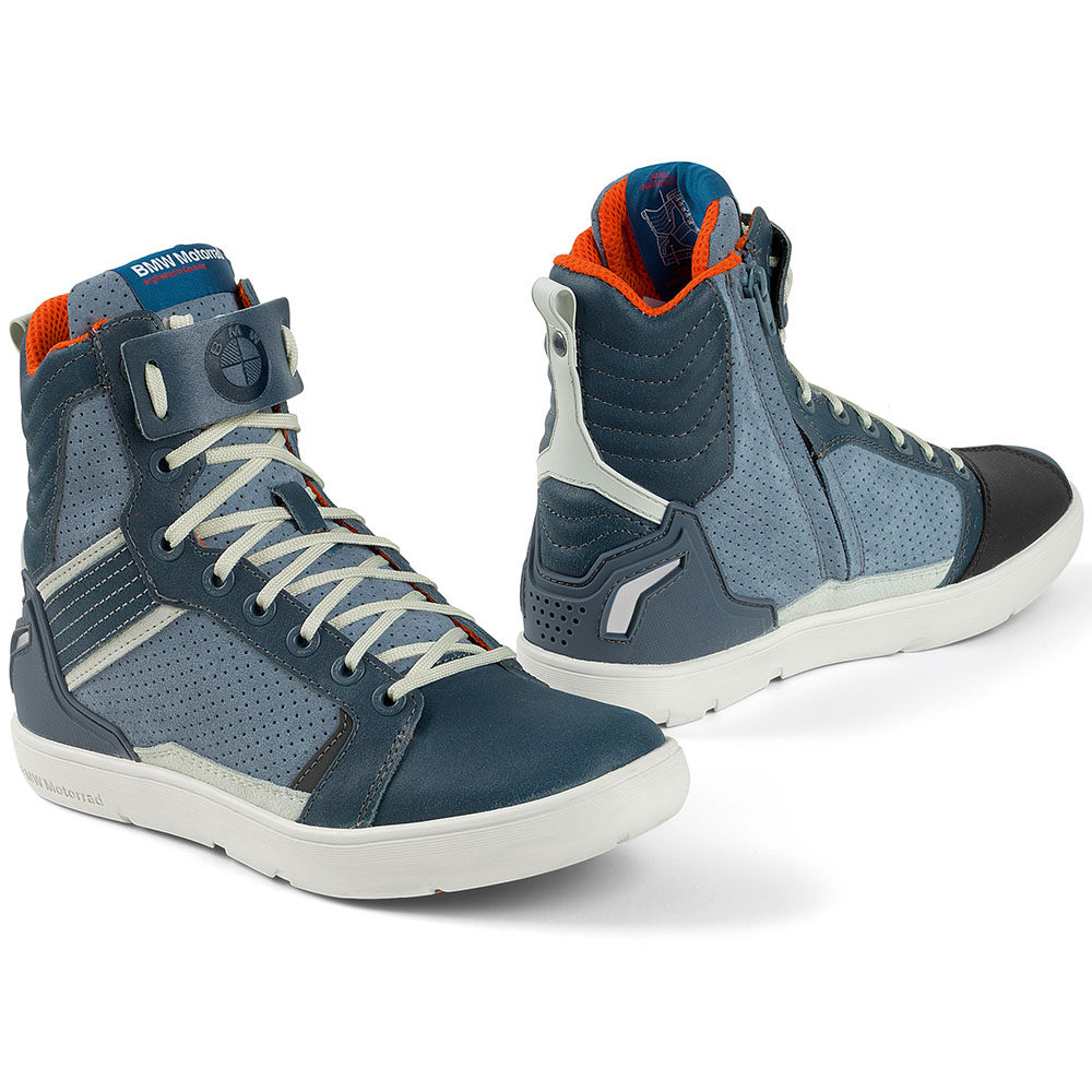 Motorcycle racing shoes male BMW rider riding anti-fall protection full leather perforated breathable commuter casual board shoes boots