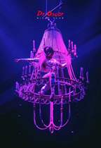 Bar Dancing High Altitude Rings Magic Square Air Flying Anchor Steel Pipe Empty Light Performances Trampoline High Altitude Weiya Acrobatic Props