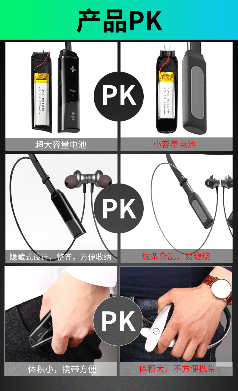 tai nghe bluetooth tai nghe không dây thể thao một máy nghe nhạc MP3 tích hợp có thể trả lời điện thoại tai nghe tai Huawei OPPO Apple chạy tập thể dục dành cho nam giới và phụ nữ - Phụ kiện MP3 / MP4 núm tai nghe sony