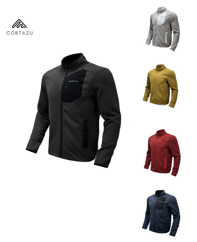 Cortazu/Coltazu Is from the Netherlands, a High-Performance Thermal Fleece Warm Jacket for Spring and Autumn