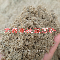 Natural washed fine yellow sand fine sand multi-meat mixed soil with soil potted pavement fish tank landscape turtle hatching river sand
