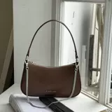 Кожаная сумка через плечо, лампа в виде луны, небольшая сумка, сумка на одно плечо, цепь, сумка подмышку, из натуральной кожи