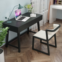 Nordic creative solid wood desk modern minimalist small apartment computer desk log book desk study home writing desk