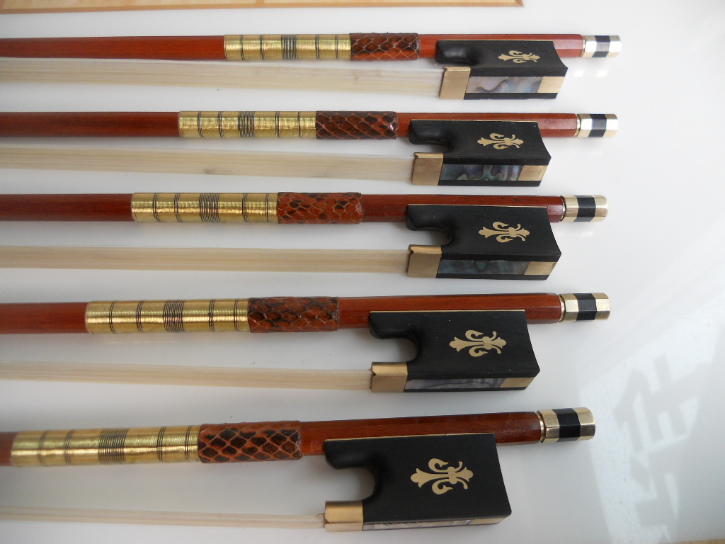 High-end Violin Garden Bow Special Price Sales Pure Handmade anise Zhengzong Mongolia Mawei practice