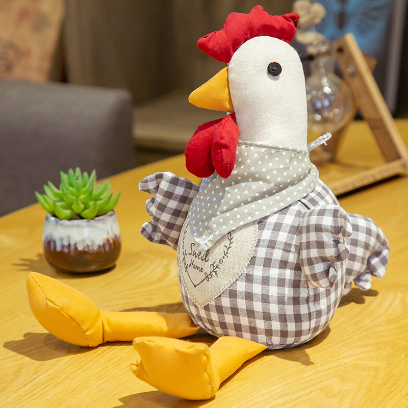 Greylovely Big cock Plush fabric art Toys Ornaments chick doll Rag doll sleep Pillow Mid-Autumn Festival gift female