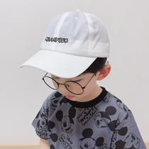 Childrens hat Spring and autumn thin boy Duck Tongue Cap Summer Sun Protection Kid Sun Hat Woman Baby Baseball Cap Tide Cards