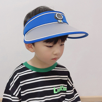 Children shading hat boy summer great hat peak sun protection against UV girl baby sun cap 2022 new wave