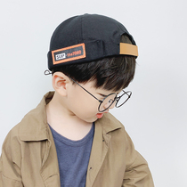 Childrens hat mens wave Spring and autumn thin style yuppie hip hop hat with great air trend personality cool CUHK boy melon leather hat