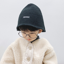 Child Hair Line Hat Trend Korea Autumn Winter Boy Knitted Hat Thin Korean version Baby fishermans hat cute super cute