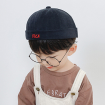 Childrens hat mens wave Han version Spring autumn boy landowners hat-thin and cute super cute baby guapi hat handsome personality