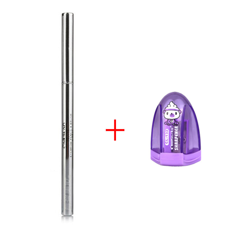 CARSLAN/卡姿兰正品防水防汗不晕烟灰色浅棕色眉笔持久不晕妆包邮