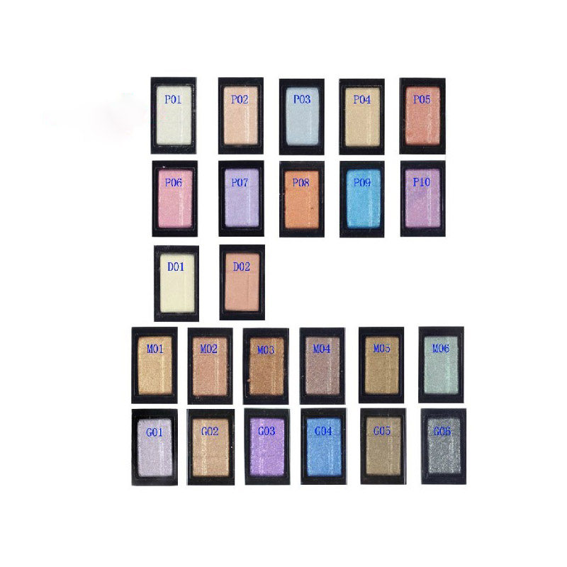 CARSLAN/卡姿兰正品 纯色矿物DIY眼    持久不晕染时尚彩妆24色