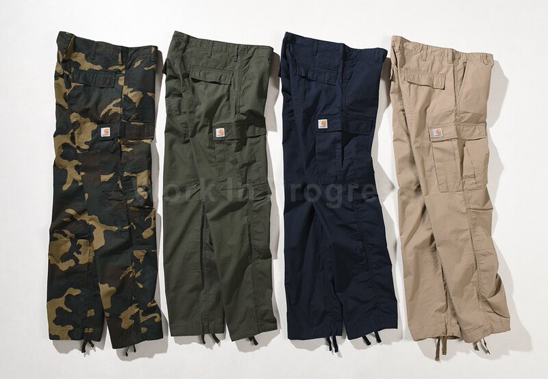 Carhartt Wip Work Pants Non-Av Style Pants Wang Yibo Regular Pant I032467