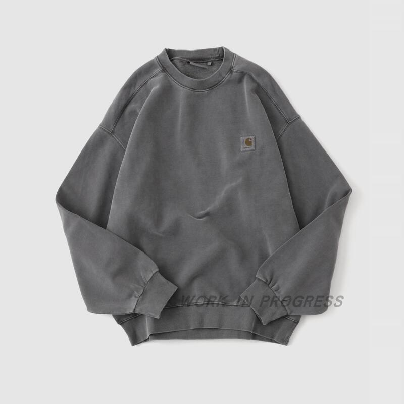 Carhartt Wip Washed Sweatshirt Carhartt Genuine Pullover Without Hood Vista Nelson Sweat