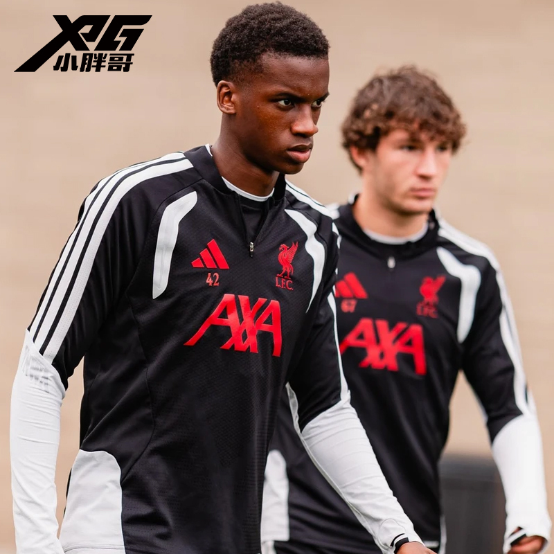 Little Fat Brother Xpg Adidas 26-27 Liverpool Sports and Leisure Pre-Match Warm-Up Half-Zip Long-Sleeve Training Suit Little Fat Brother Xpg Adidas 26-27 Liverpool Sports and Leisure Pre-Match Warm-Up Half-Zip Long-Sleeve Training Suit