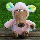 Плюшевая милая игрушка из овчины, детская тряпичная кукла, подарок на день рождения