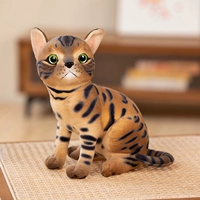 25 см коричневой паттерной кошка