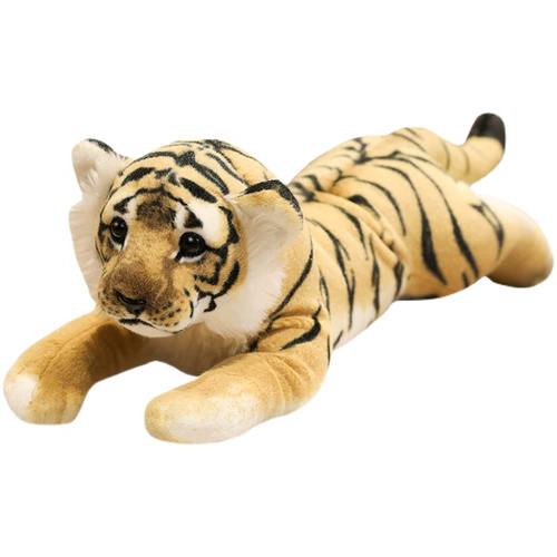 Плюшевая кукла, милая игрушка, успокаивающая подушка с животными, тигр, лев, леопард