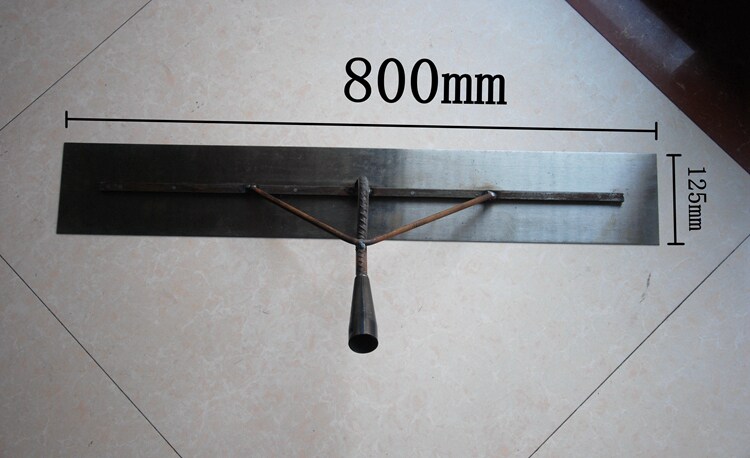 New alloy concrete large trowel cement floor scraping smoothing smoothing ruler road surface leveling manual smoothing