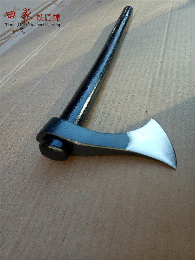 (Tian Jiai Fight Iron Paving) Flying axe Viking Tomahawk Forged Steel Axe Manganese Steel Axe Outdoor Axe Unopened