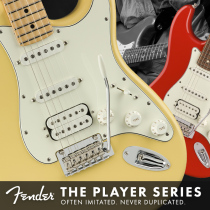 Fender Fanta Player Series Stratocaster Electric Guitar Single Double Pickup 0144522 23